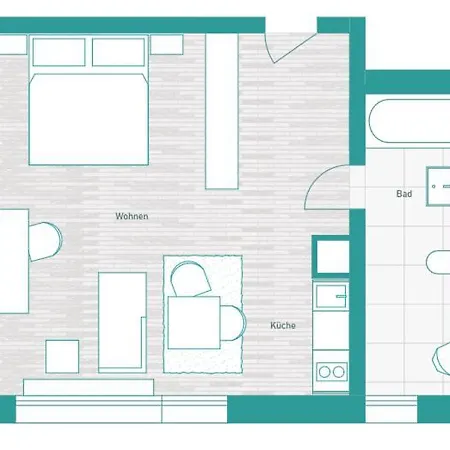 Livingroom Mathildenhoehe Darmstadt