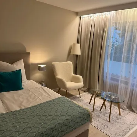 Livingroom Mathildenhoehe Hotel apartamentowy