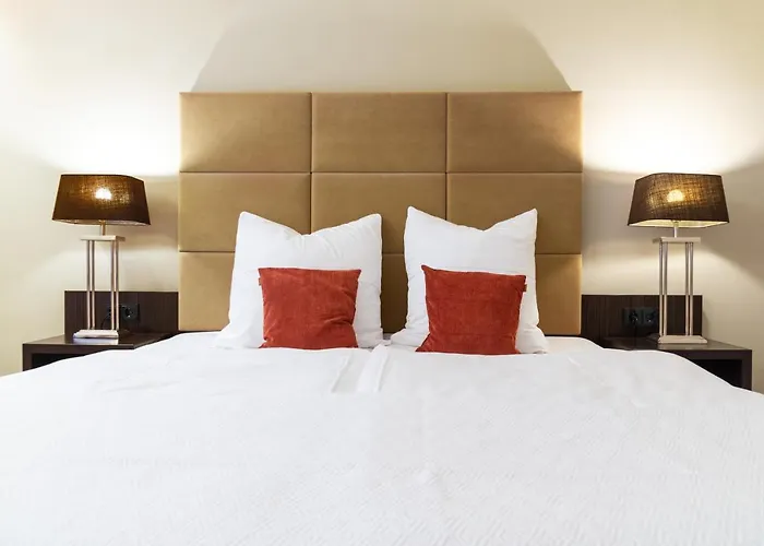 Livingroom Mathildenhoehe Apartahotel Darmstadt