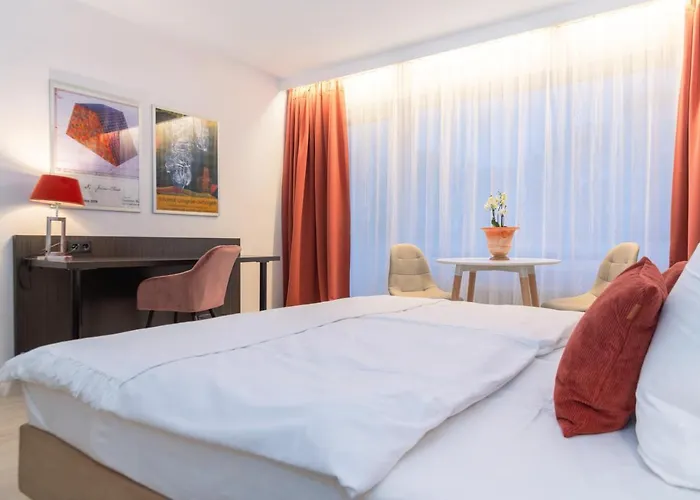 アパートホテル Livingroom Mathildenhoehe 4*